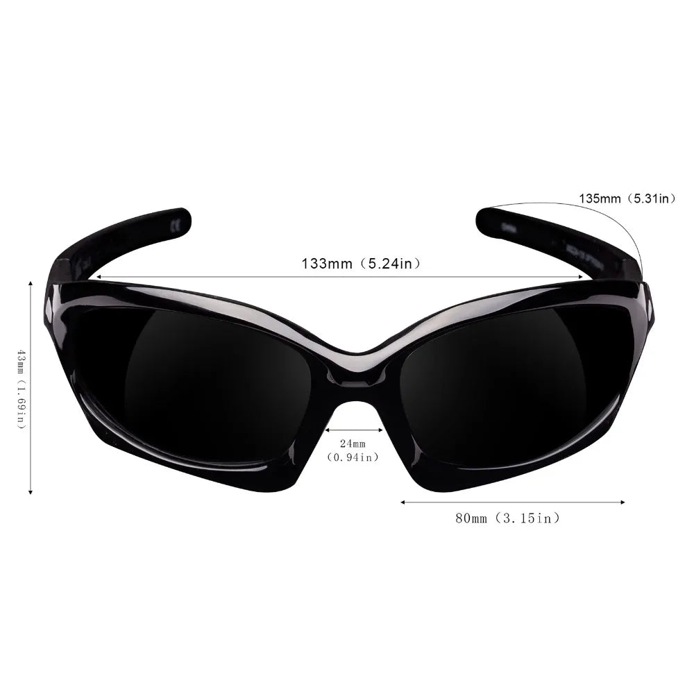 Polarized Sports Outdoor Sunglasses For Biking, Walking, Running, Golf Etc