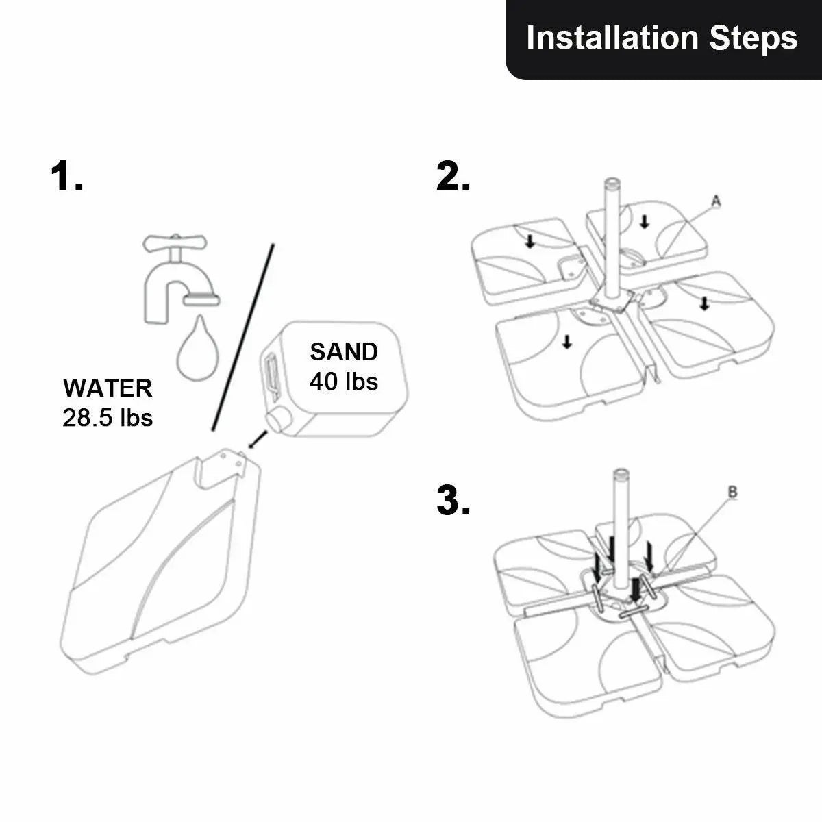 Umbrella Base Stand