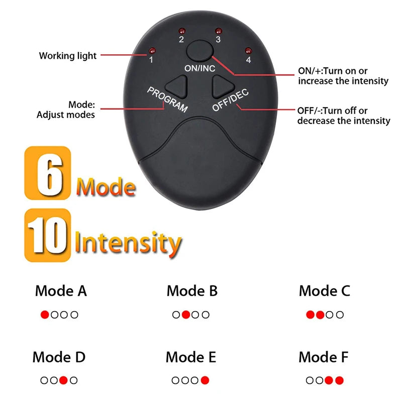 USB Rechargeable Wireless Muscle Stimulator