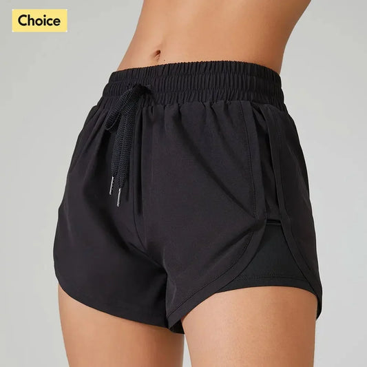 2 in 1 Women Fitness Shorts