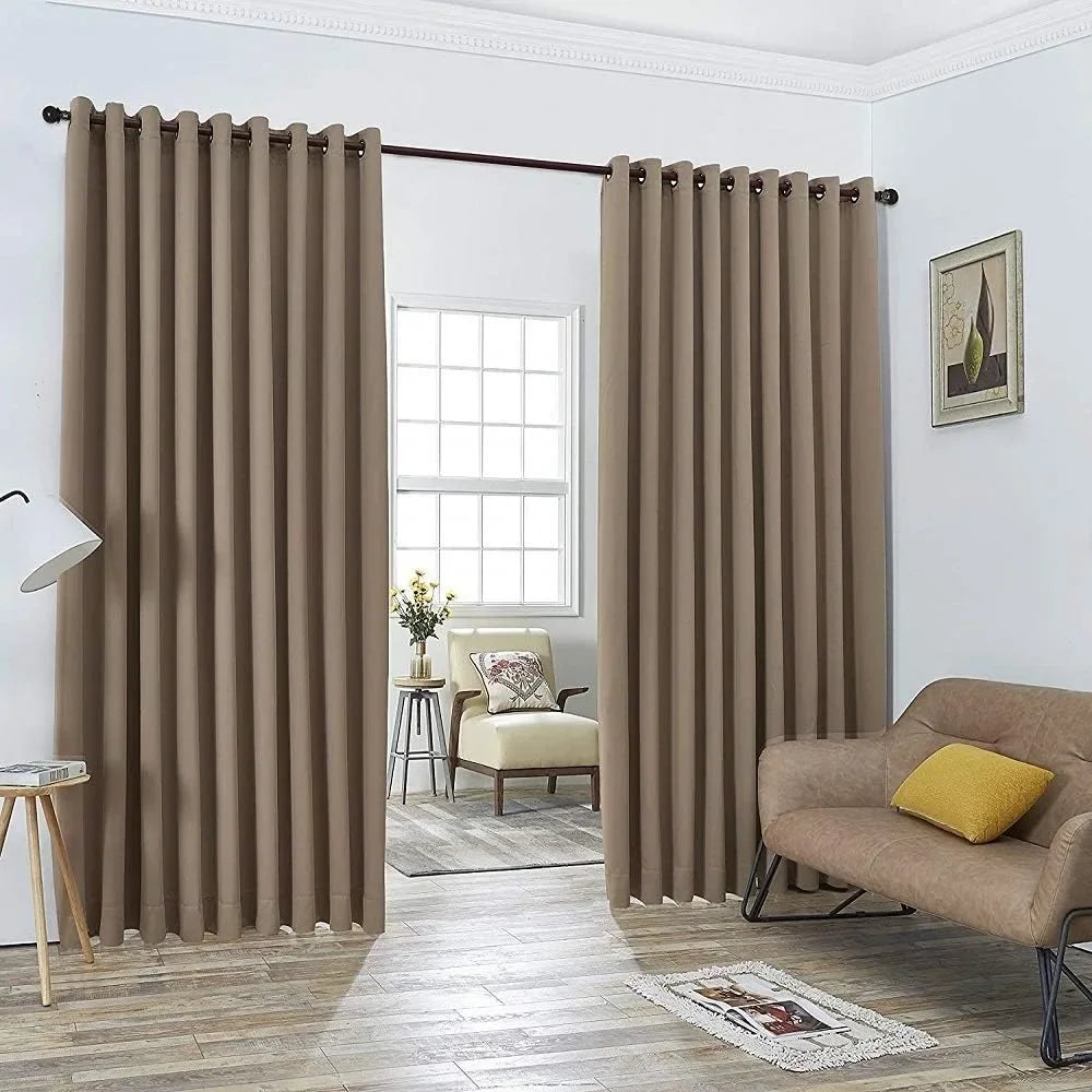 2 Pieces Luxury Blackout Curtain