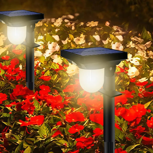 Solar Powered Waterproof Motion Sensor Pathway Light