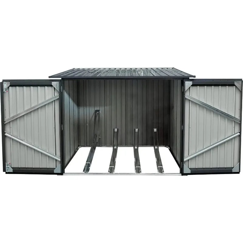 Bicycle Outdoor Steel Storage Shed