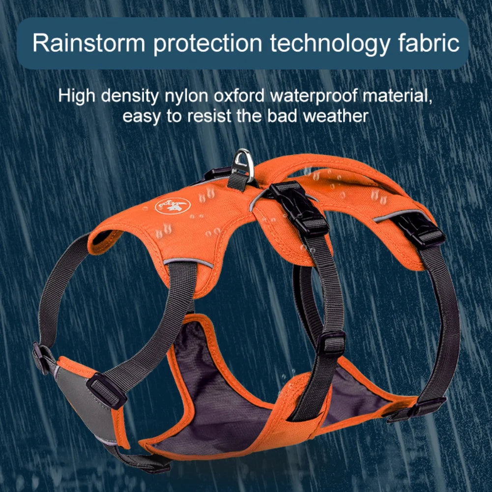 Reflective Medium and Large Pet Harness