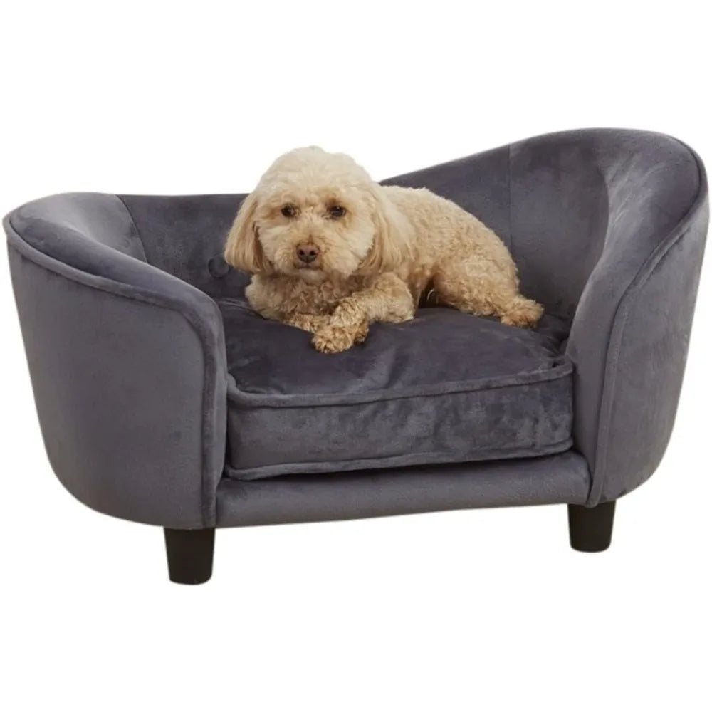 Plush Pet Snuggle Sofa Bed