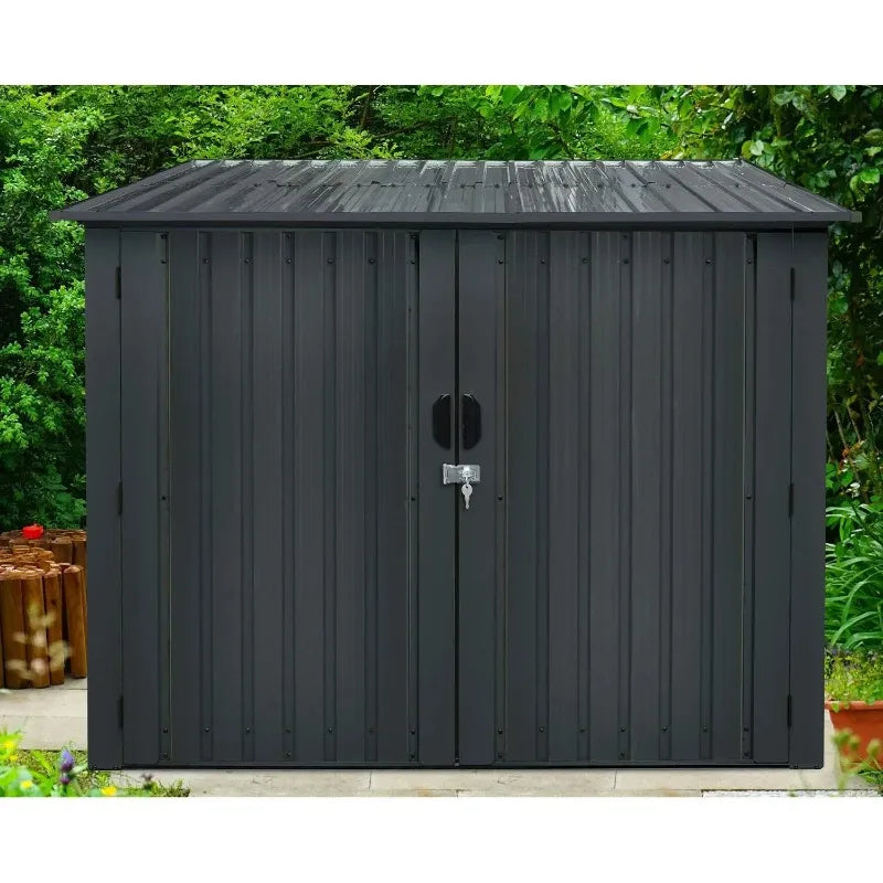 Bicycle Outdoor Steel Storage Shed