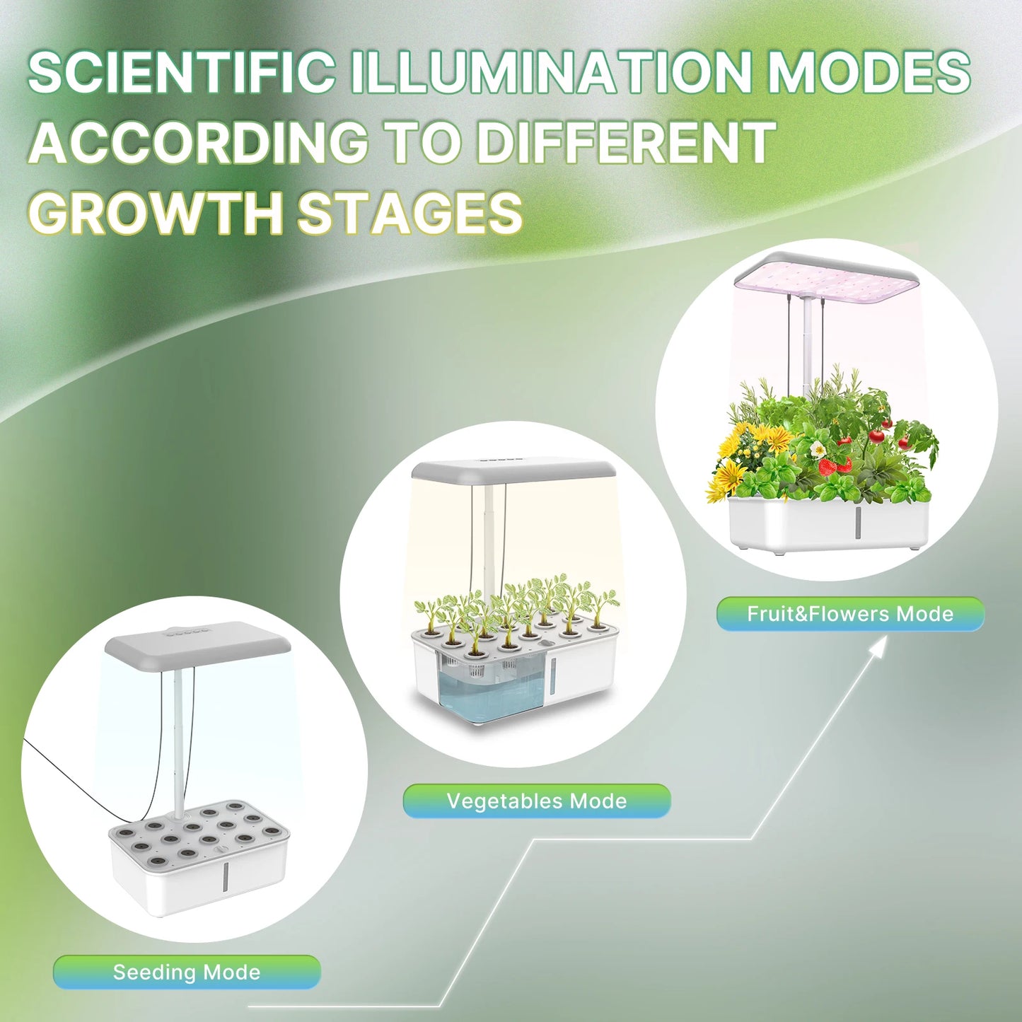 Hydroponic Growing System For Indoor Herbs And Plants