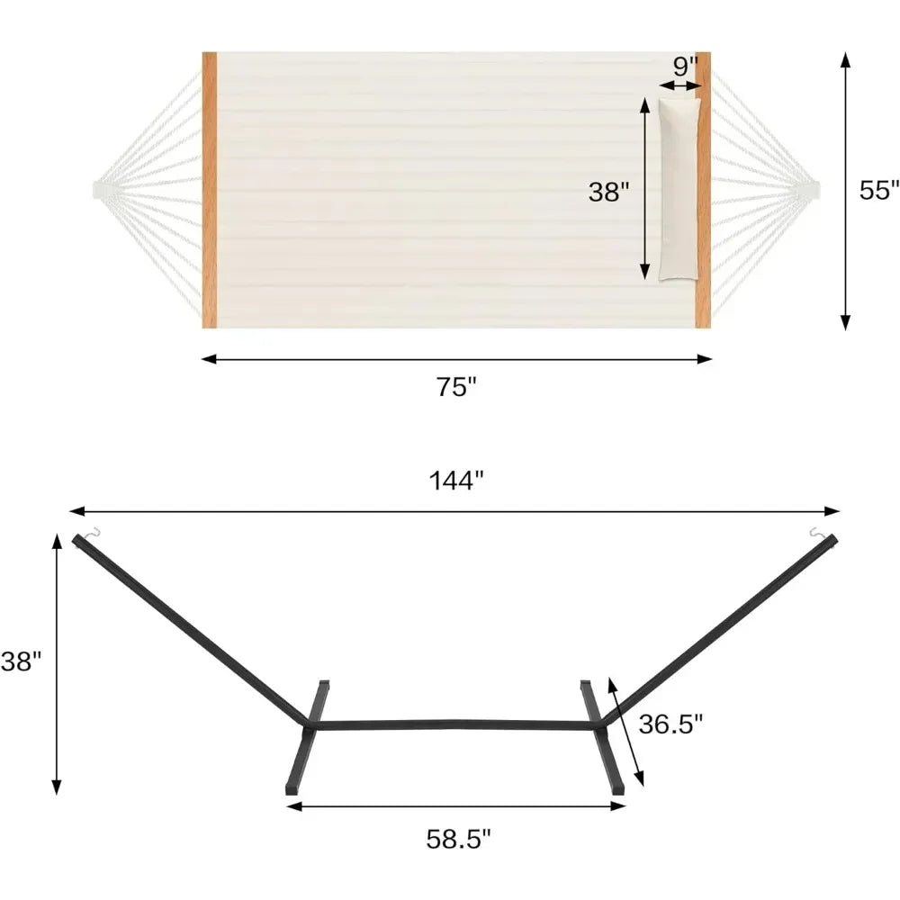 Hammock with Heavy Duty Stand