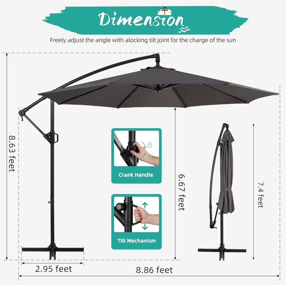 Patio Offset Umbrella