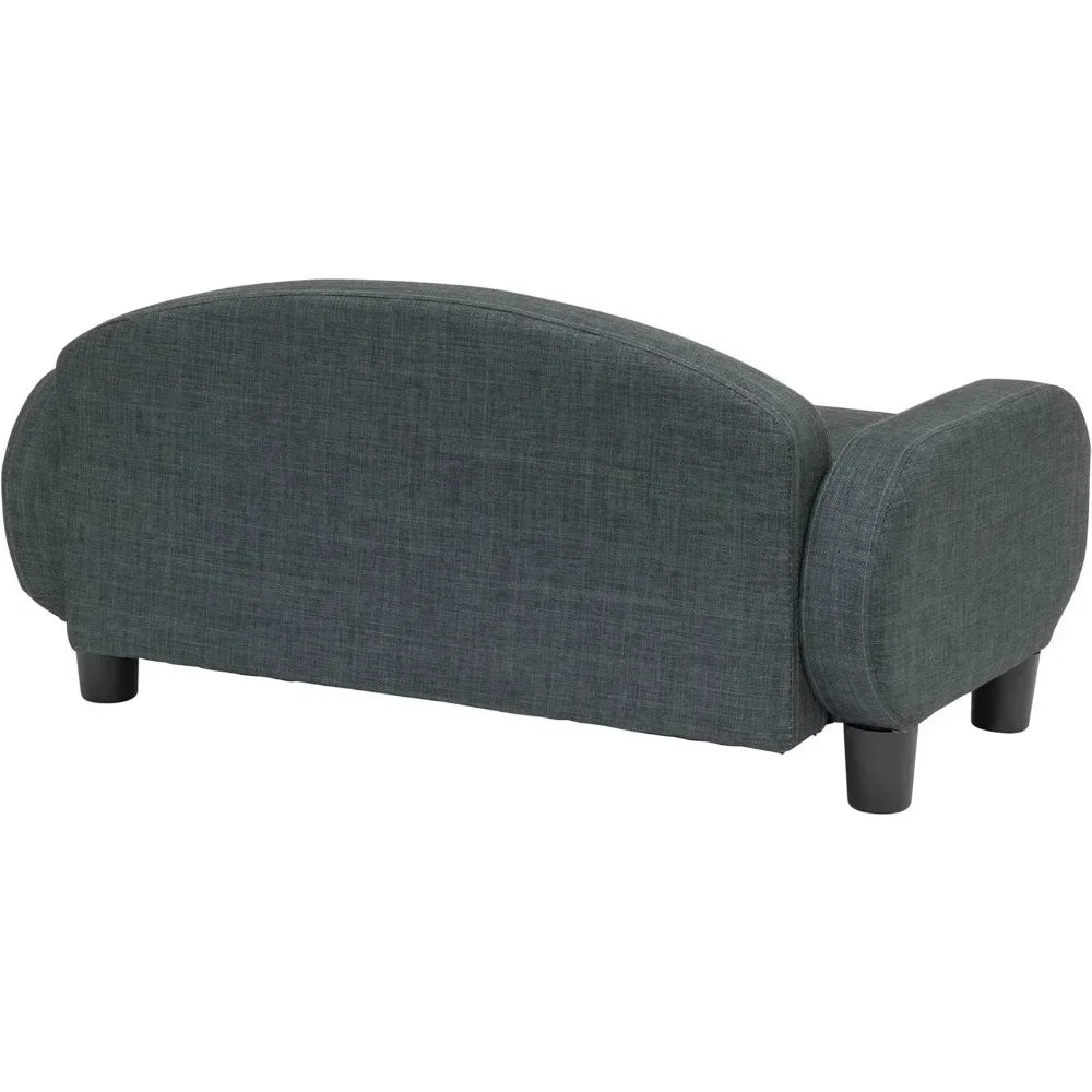 Modern Sofa Bed With Wide Low Back For Lounging