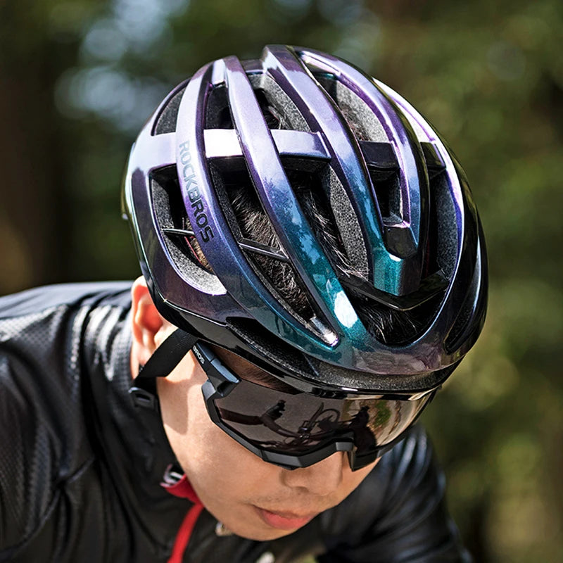 Unisex Shockproof Adjustable Road Bike Helmet