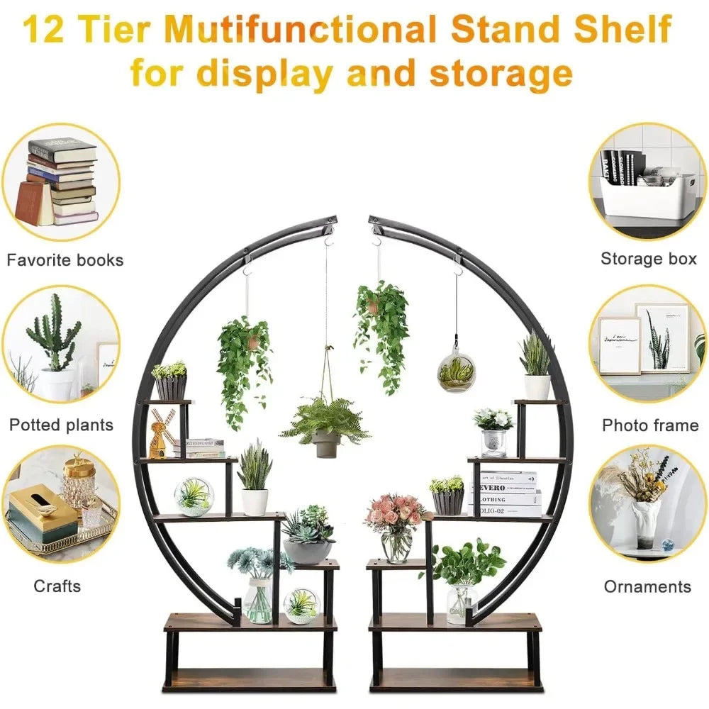 Metal Patio Or Indoor Stand 6 Tiers