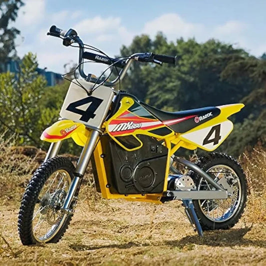 Off-Road Motocross Bike – 36V Electric Ride-On, Up to 17 mph, Dual Suspension