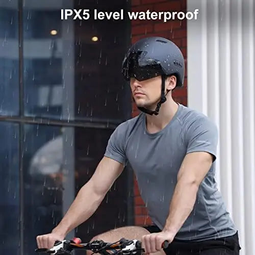 Unisex Adult Helmet With 1080 60fps Sports Camera