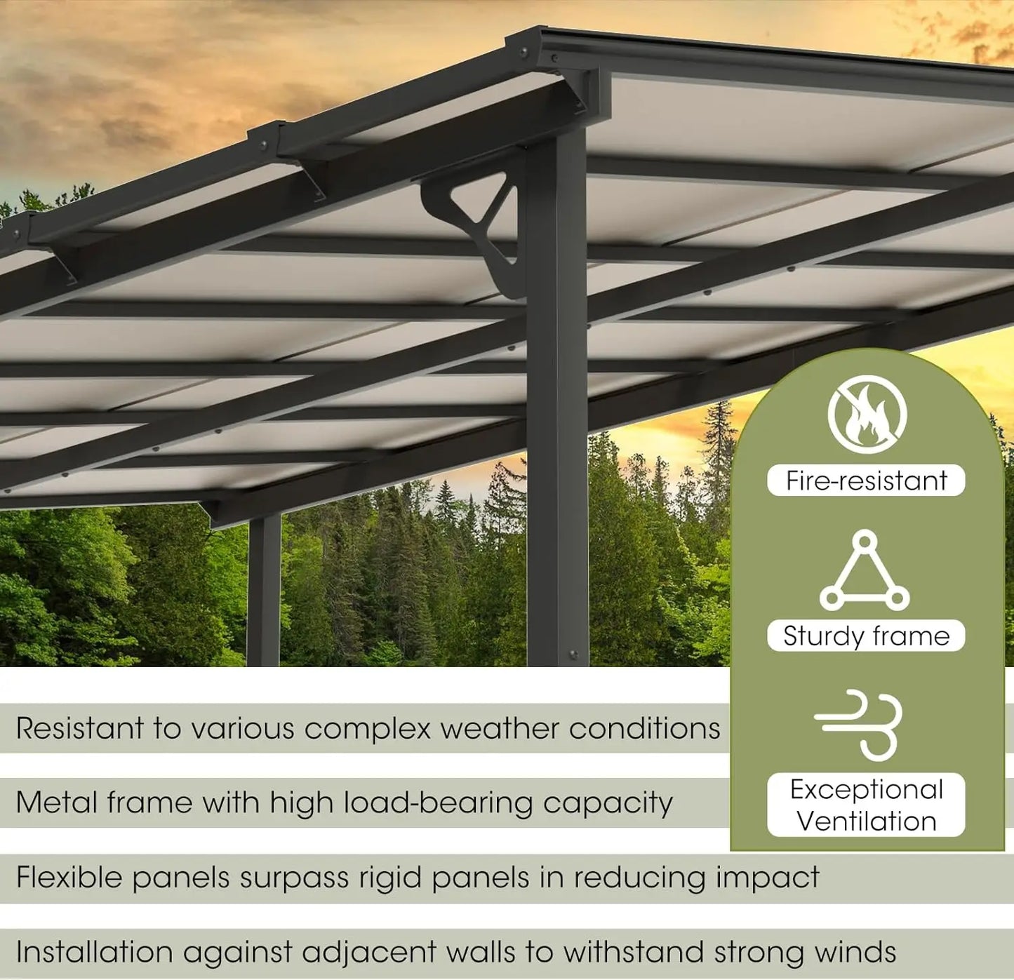 Wall Mounted Gazebos Pergola