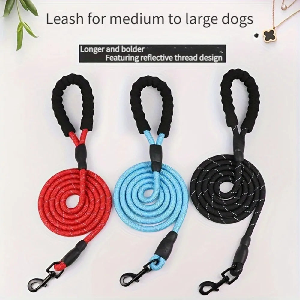 Soft Padded Handle Dog Leash