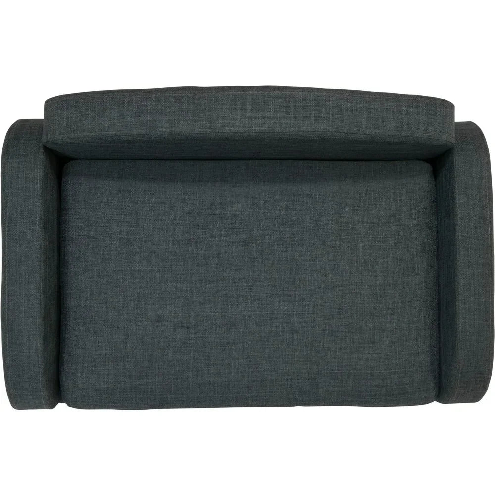 Modern Sofa Bed With Wide Low Back For Lounging