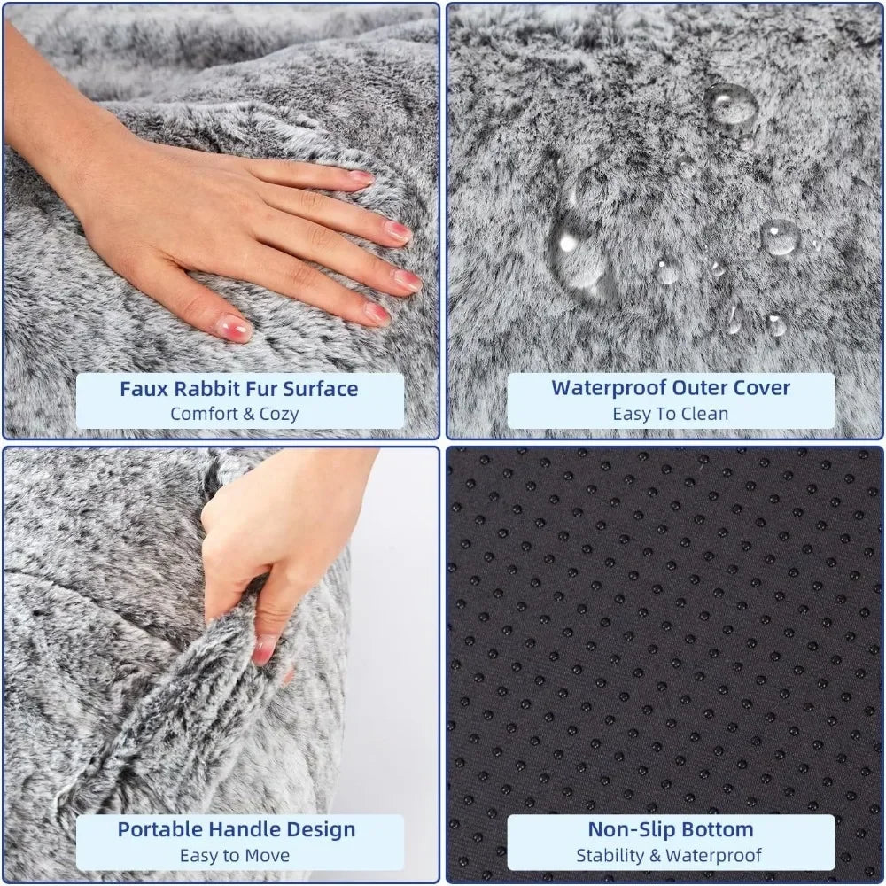 Orthopedic Memory Sponge Pad 72 Inches X 42 Inches X 12 Inches Mats