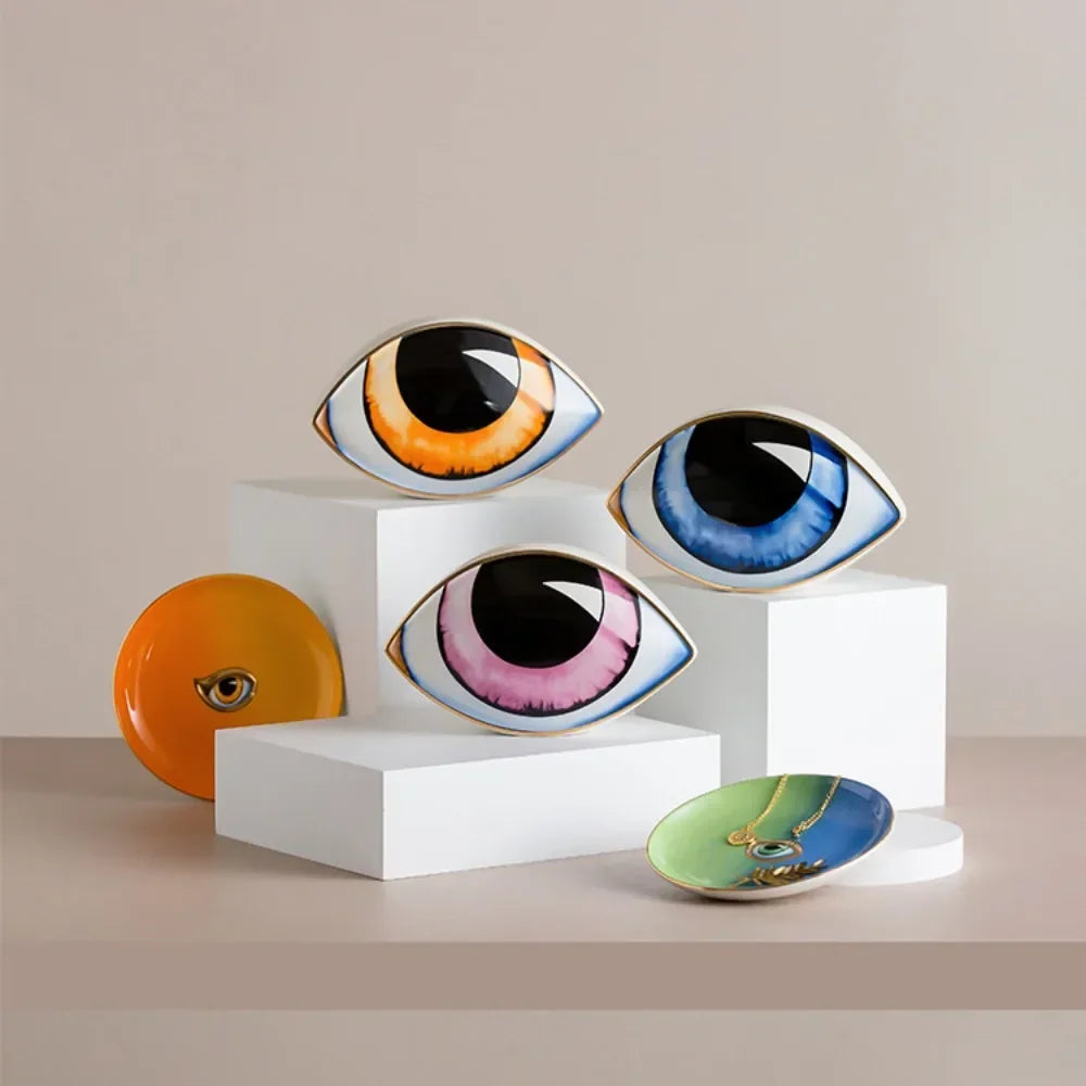 New Ceramic Decorative Ornament Devil's Eye