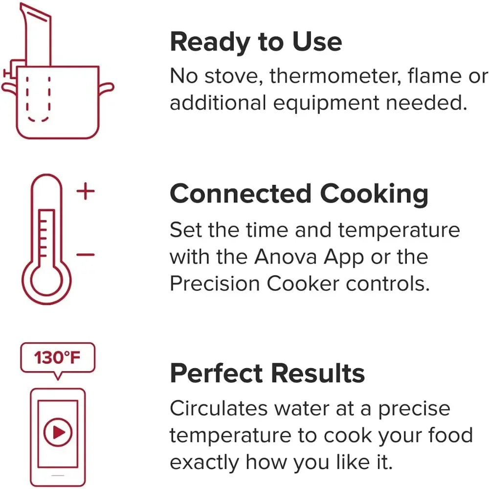 Sous-vide Precision Cooker For Precise Cooking