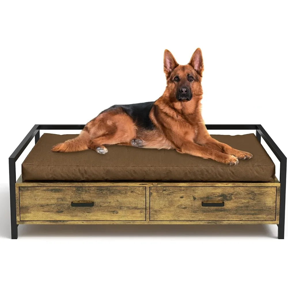 Elevated Dog Bed With Metal Frame