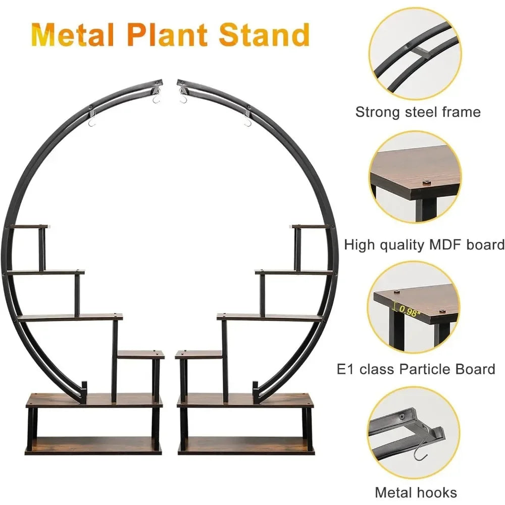 Metal Patio Or Indoor Stand 6 Tiers